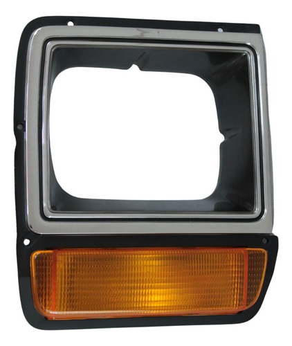 BISEL DODGE RAM 86-89 CROMADO C/CUARTO DER
