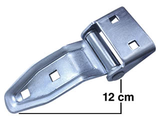 BISAGRA ESTAMPADA 12CM GALVANIZADA