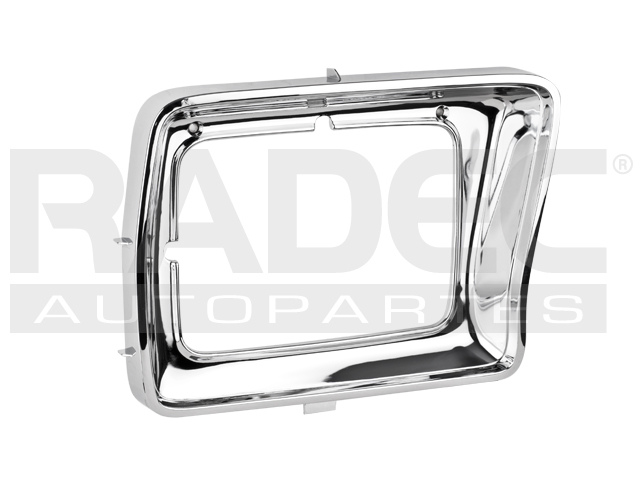[009-1241-02] BISEL FD F-150/F-250 79 CROMADO FARO CUADRADO DER