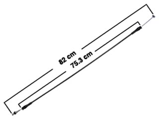 [CCR0503600] CHICOTE CERRADRA FD LOBO PTA INF 82CM