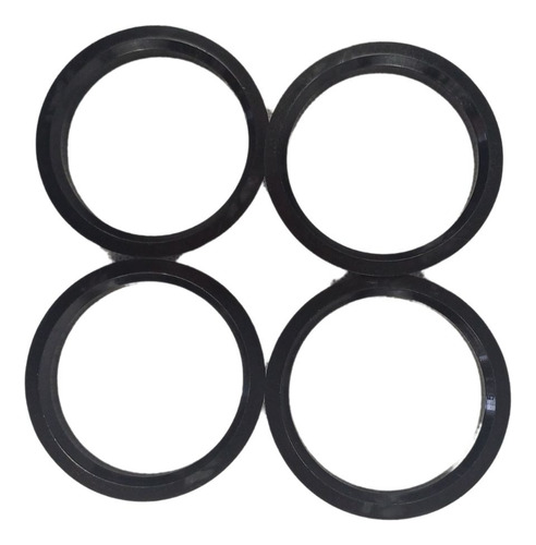 CENTRADOR RIN NEGRO PLASTICO (67.1 x 57.1) 4 PZS