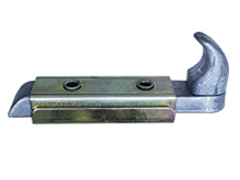 CHAPA PESTILLO TUBULAR CON GATILLO