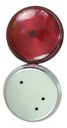 PLAFON DELFIN 3.5" ROJO