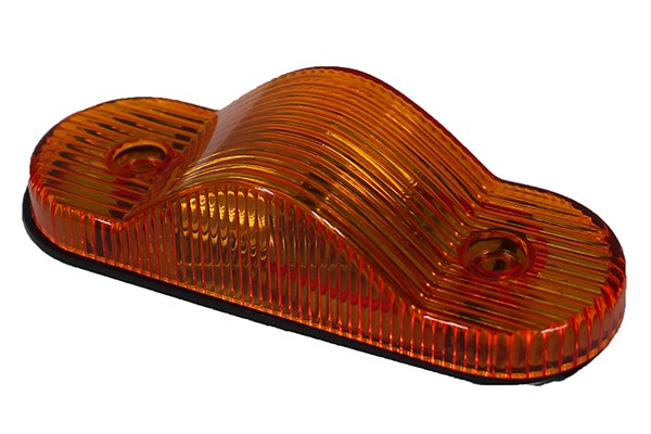 PLAFON GUSANO 6X2" AMBAR   ***