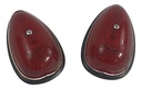 PLAFON TORTUGA 4X2.3 ROJO