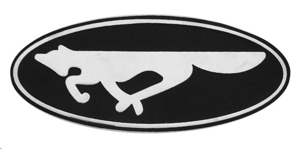 EMBLEMA ESCUDO VW CROSSFOX OVALADA ACERO I