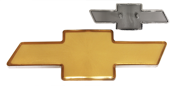 EMBLEMA LOGO DELANTERO CV SILVERADO CUSTOM CHEYENNE89-91