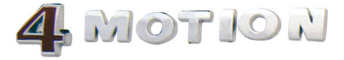 EMBLEMA LETRERO 4 MOTION CROMO PRECIO NO