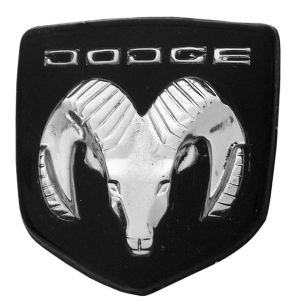EMBLEMA LOGO DELANTERO NEON 96-99 NEGRO
