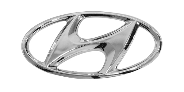 EMBLEMA LOGO TRAS ATOS CHICO CROMO