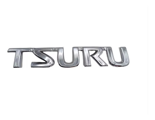 EMBLEMA LETRERO NS TSURU III 00-05 CROMO