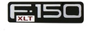 EMBLEMA LETRERO FD F-150 XLT CROMO