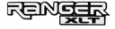 EMBLEMA LETRERO RANGER XLT CROMO