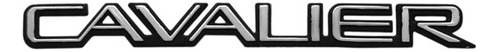 EMBLEMA LETRERO CV CAVALIER CROMO PRECIO NO