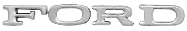 EMBLEMA LETRERO FD PU FAIRMONT GRAND MARQUIS C/PATAS METAL