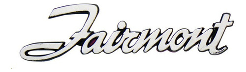 EMBLEMA LETRERO FAIRMONT MANUS METAL PRE