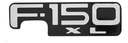 EMBLEMA LETRERO FD F-150 XL CROMO