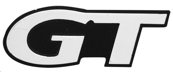 EMBLEMA LETRERO FD MUSTANG 04 GT CROMO