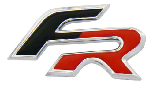 EMBLEMA LETRERO FR ST 04 CROMO