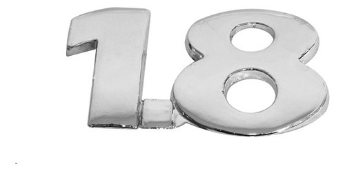 EMBLEMA LETRERO 1.8 CV CORSA Y TORNADO CROMO