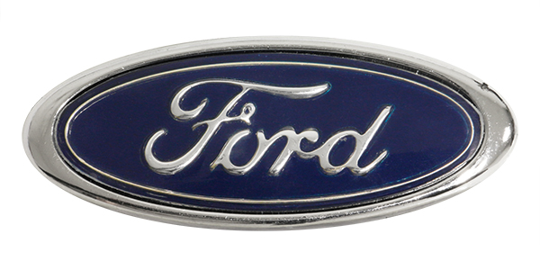 EMBLEMA LOGO DELANTERO FD FIESTA IKON / FD FOCUS  9.3cms