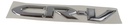 EMBLEMA LETRERO HD CR-V CROMO