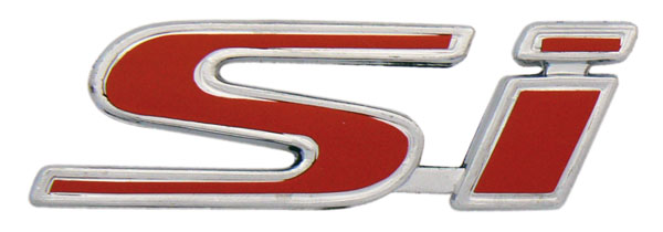 LETRAS SI CIVIC 04-07 CROMO
