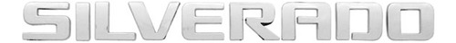 EMBLEMA LETRERO SILVERADO CROMO