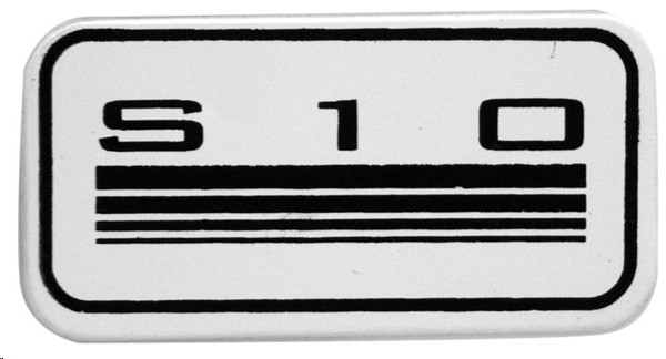 EMBLEMA LOGO DECORATIVO RECTAN S-10 ACER