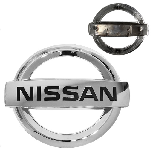 EMBLEMA LOGO DEL NS VERSA 15-16 CROMO