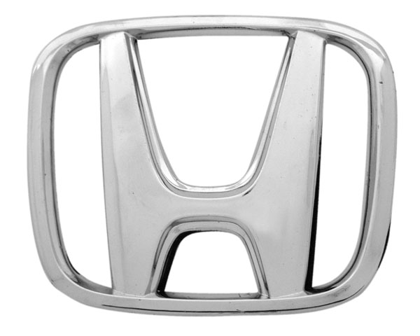 EMBLEMA LOGO DEL ACCORD 06-07 11.5 X 9.2 CM CROMO