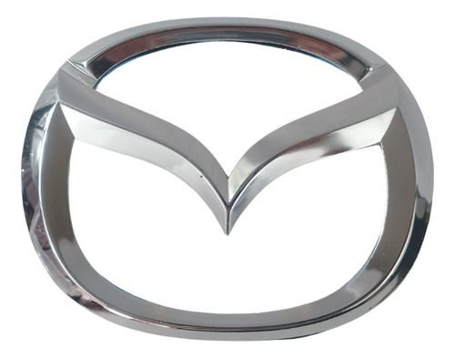 EMBLEMA ESCUDO MAZDA CX9 18.7X14.9cm CROMO