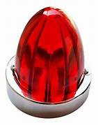 PLAFON PUNTA ZEPELIN 4 ROJO