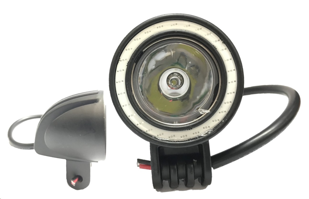 FARO REDONDO ALTA INTENSIDAD 1 LED C/OJO