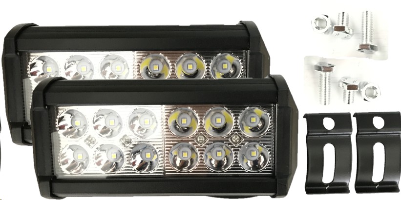 FARO RECTANGULAR 12 LEDS 15 X 6.5 CMS 12