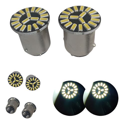 FOCO 1176 18 LEDS BLANCO PLANO ESTROBO