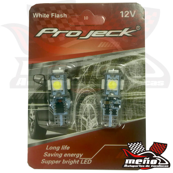 FOCO 158 5 LEDS BLANCO T/MAZORCA ESTROBO