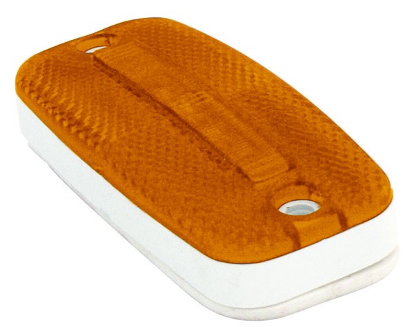 PLAFON LATERAL TIPO VOLVO 8 LEDS AMBAR P