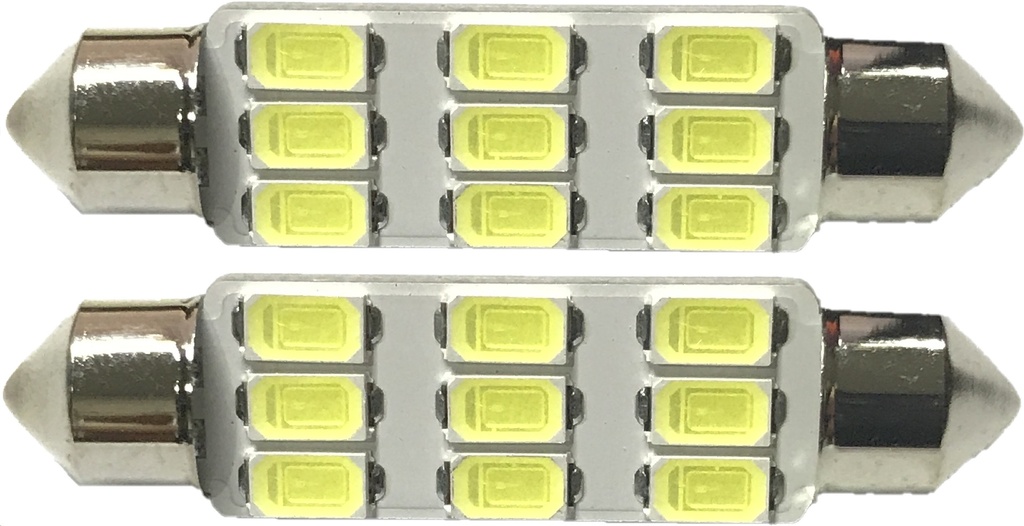 FOCO LUZ INTERIOR 44mm  9 LEDS BLANCO PA