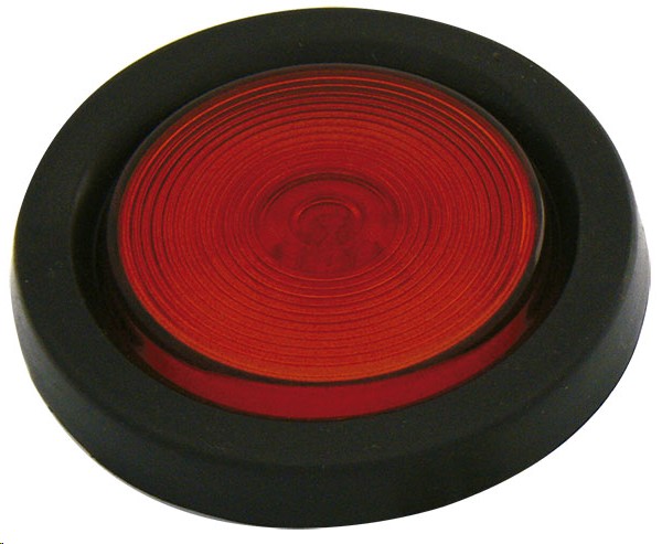 PLAFON EMBUTIDO HULE SELLADO 2.5" ROJO