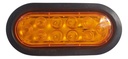 PLAFON EMBUTIDO OVAL HULE 10 LEDS FIJ AM