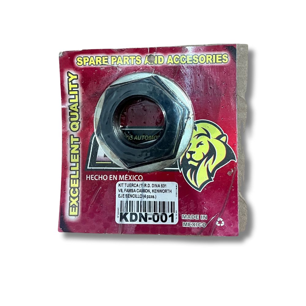 KIT TUERCA DINA 631 V8, FAMSA CAMION, KE