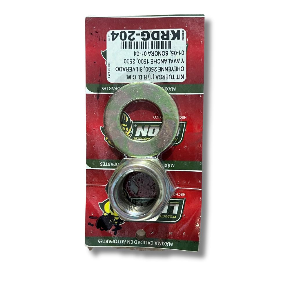 KIT TUERCA CV CHEYENNE 2500, SILVERADO Y