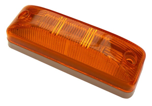 PLAFON LATERAL 5 LEDS FIJO AMBAR 4X 1.2 