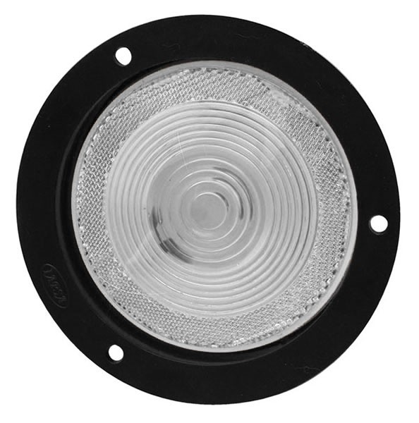 PLAFON EMBUTIDO NEGRO CRISTAL 4"
