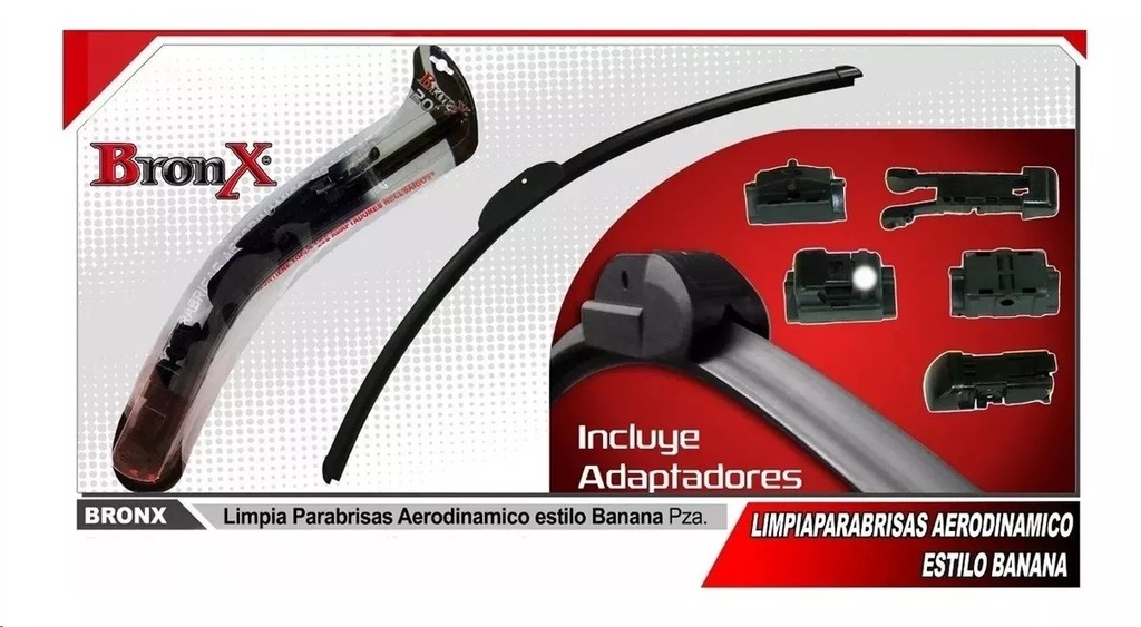 LIMPIAPARABRISAS BRONX 18"/18"