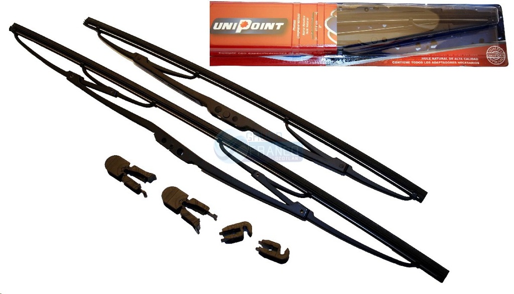 LIMPIAPARABRISAS UNIPOINT 17"/19"