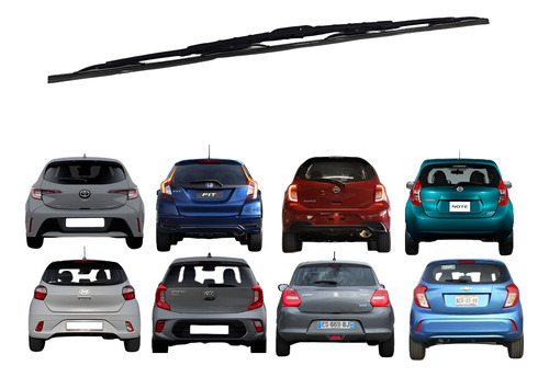 LIMPIAPARABRISAS BOSCH 16" TRASERO