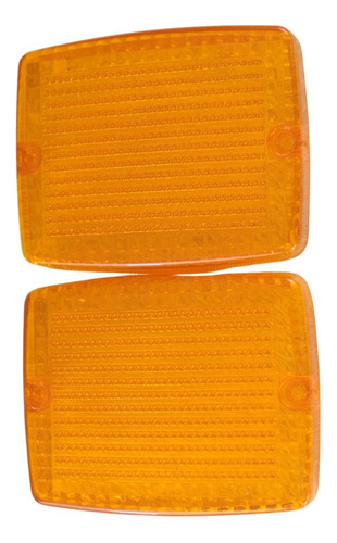 MICA PLAFON DIRECC PAMBAZO AMBAR 2 PIEZAS