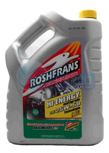 ACEITE MOTOR ROSHFRANS PACK AKM 25W50 5L